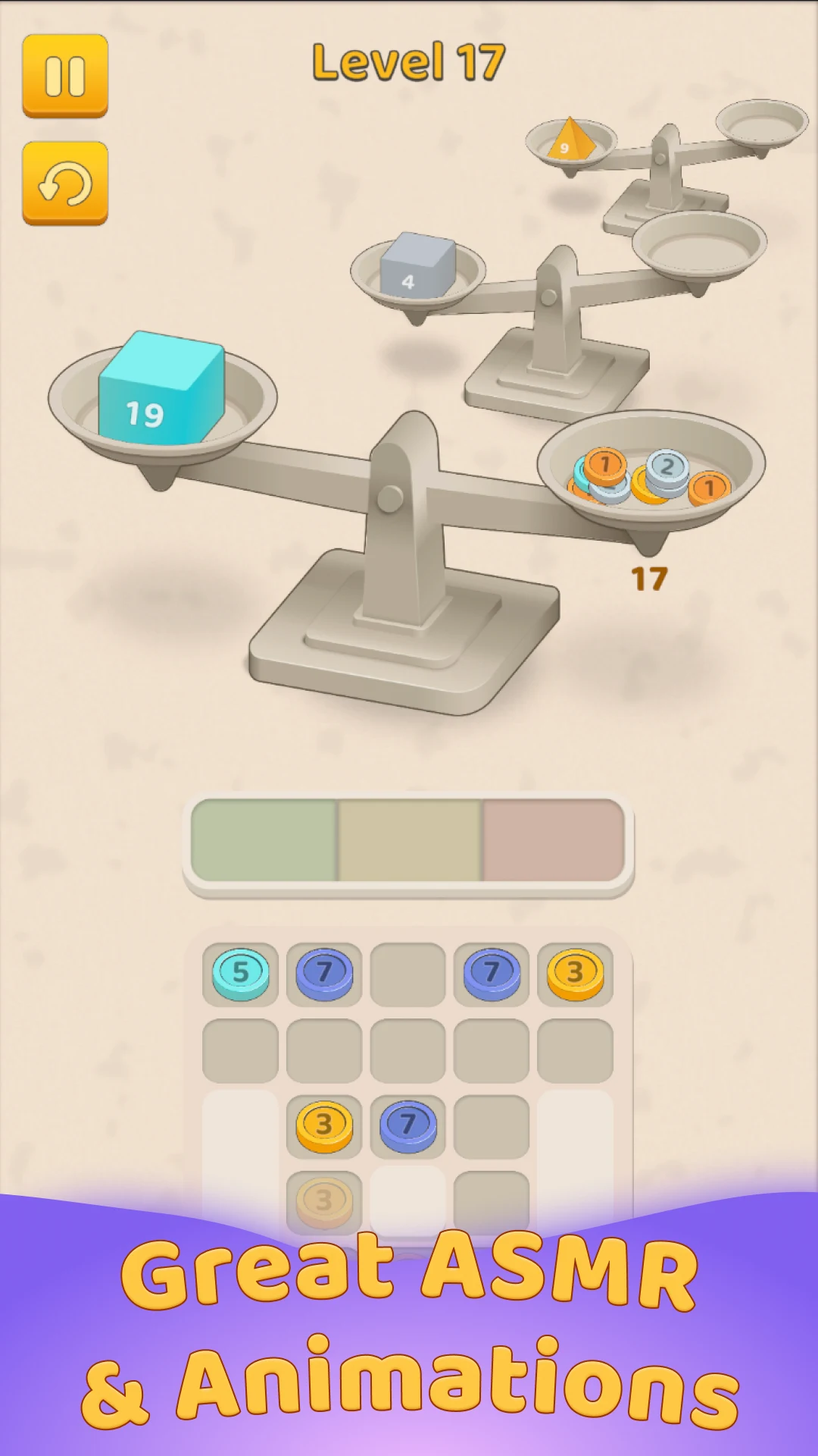 Balance It! Weight Sort Puzzle screenshot